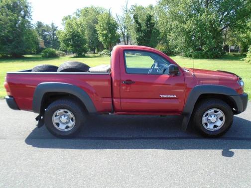 Red 2008 Toyota Tacoma Base