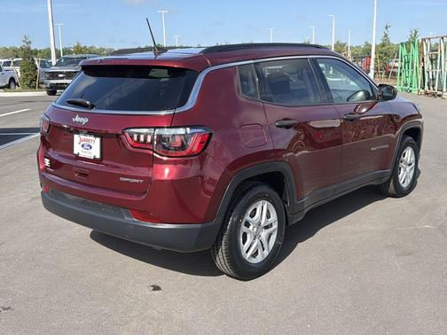 Velvet Red Pearlcoat 2021 Jeep Compass Sport