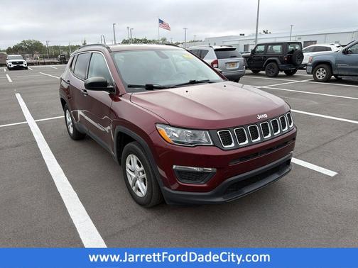 Velvet Red Pearlcoat 2021 Jeep Compass Sport