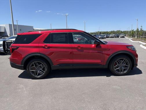 Rapid Red Metallic Tinted Clearcoat 2026 Ford Explorer ST