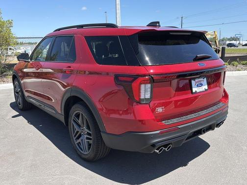 Rapid Red Metallic Tinted Clearcoat 2026 Ford Explorer ST