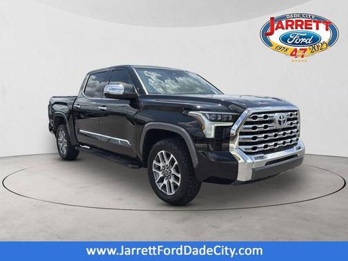 Midnight Black Metallic 2023 Toyota Tundra 1794 Edition