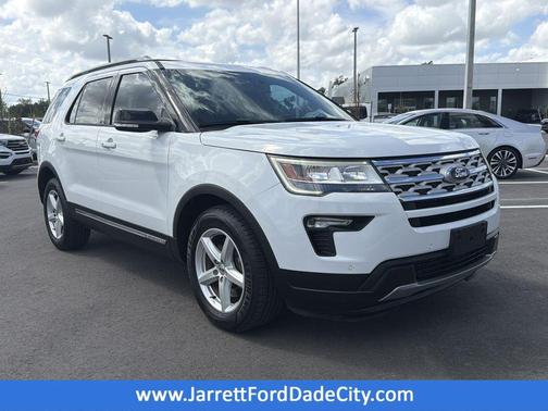 Oxford White 2018 Ford Explorer XLT