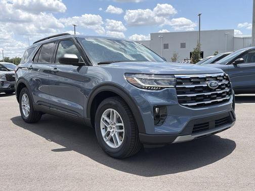 Vapor Blue Metallic 2026 Ford Explorer Active