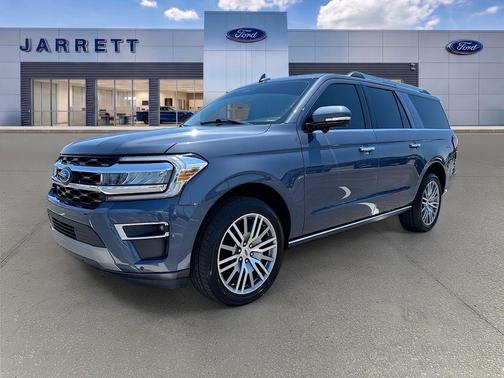 Blue Metallic 2023 Ford Expedition Max Limited