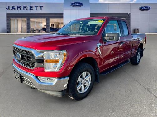 Red Metallic 2021 Ford F-150 XLT