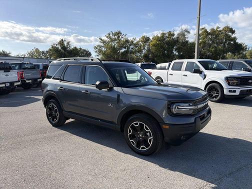 Carbonized Gray Metallic 2025 Ford Bronco Sport Outer Banks
