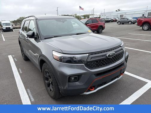 Carbonized Gray Metallic 2023 Ford Explorer Timberline
