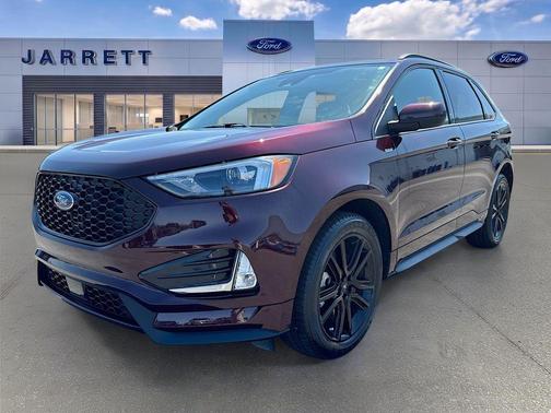 Burgundy 2024 Ford Edge ST Line