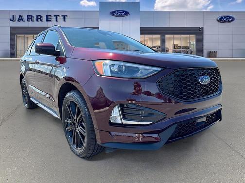 Burgundy 2024 Ford Edge ST Line