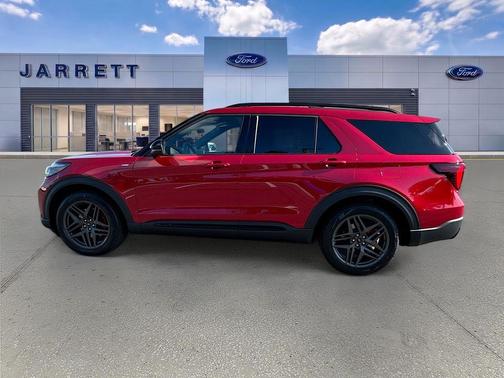 Rapid Red Metallic Tinted Clearcoat 2026 Ford Explorer ST-Line