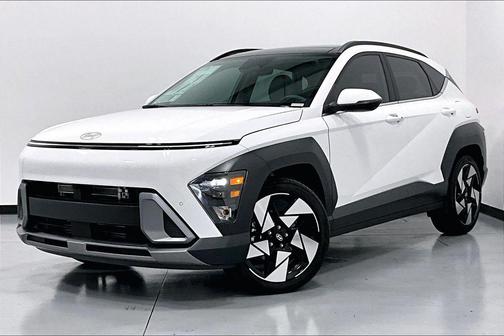 Atlas White 2026 Hyundai KONA Limited