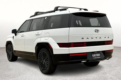 Serenity White 2026 Hyundai SANTA FE HEV Calligraphy
