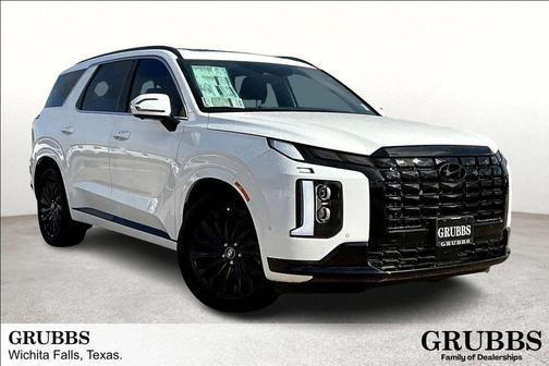 Hyper White 2025 Hyundai PALISADE Calligraphy Night Edition