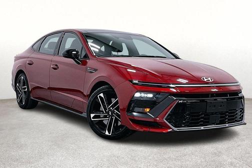 Ultimate red 2025 Hyundai SONATA N Line