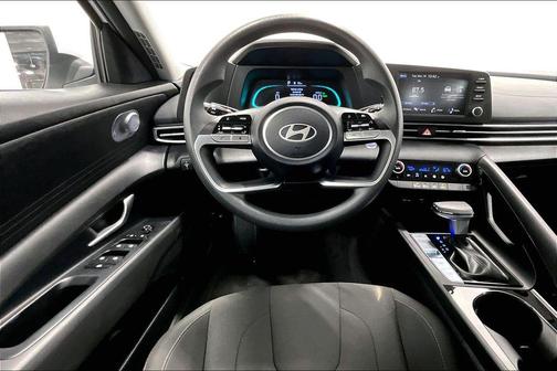 Serenity White Pearl 2026 Hyundai ELANTRA HEV Blue