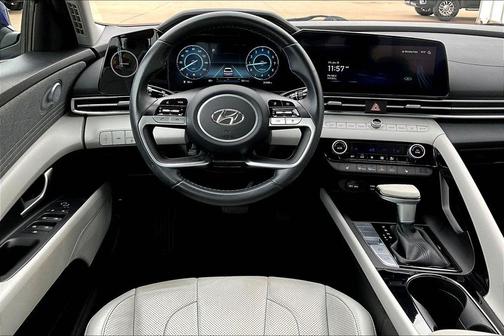 Intense Blue 2023 Hyundai ELANTRA Limited