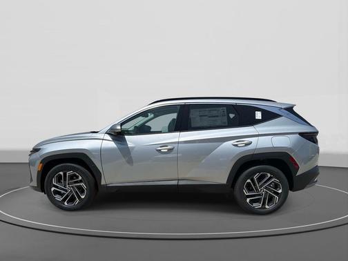 Shimmering Silver 2026 Hyundai TUCSON Hybrid Limited