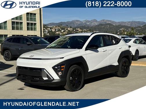 Atlas White 2026 Hyundai KONA SEL Sport