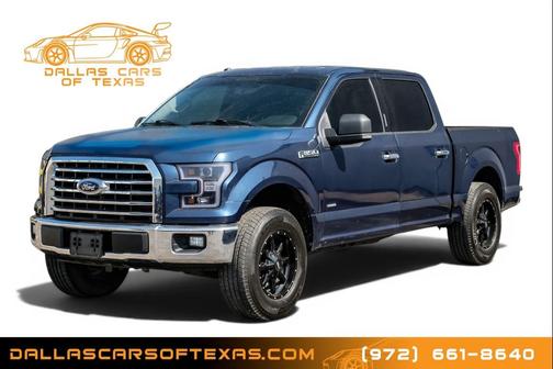 Blue 2016 Ford F-150 XLT