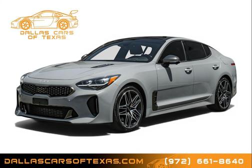 Ceramic Silver 2022 Kia Stinger GT2