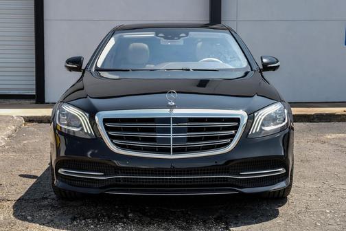 Black 2018 Mercedes-Benz S-Class S 560 Sedan
