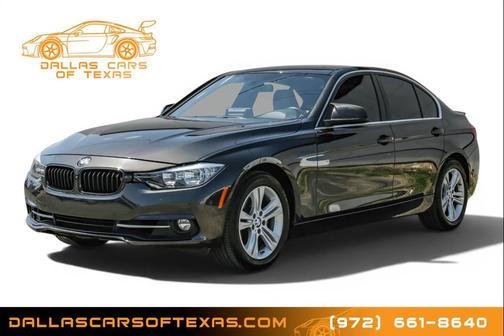 Gray 2017 BMW 330 i