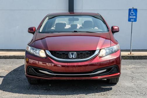 Crimson Pearl 2013 Honda Civic LX