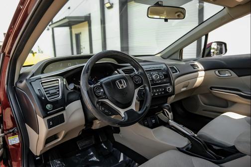 Crimson Pearl 2013 Honda Civic LX