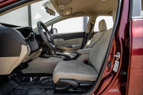 Crimson Pearl 2013 Honda Civic LX