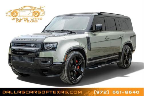 Pangea Green Metallic 2025 Land Rover Defender 130 P400 X