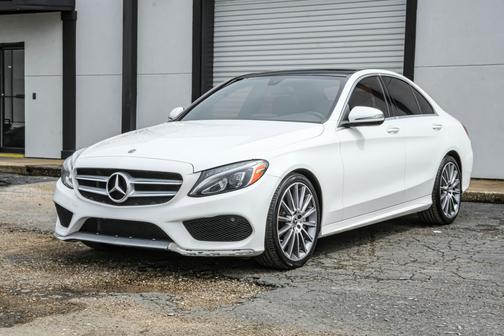 White 2018 Mercedes-Benz C-Class C 300 Sedan