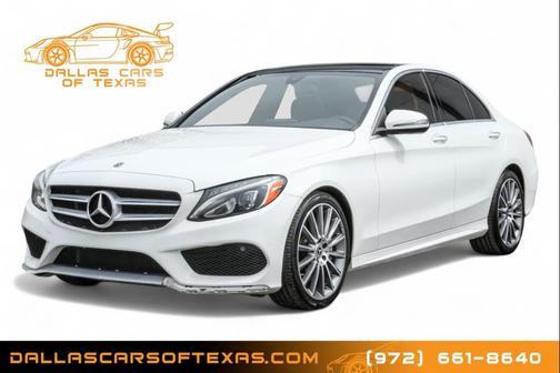 White 2018 Mercedes-Benz C-Class C 300 Sedan