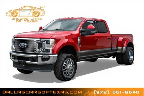 Rapid Red Metallic Tinted Clearcoat 2021 Ford F-350 Lariat
