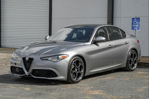 Stromboli Gray Metallic 2020 Alfa Romeo Giulia Ti Sport