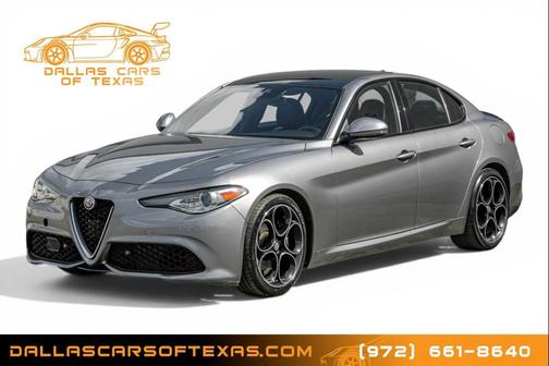 Stromboli Gray Metallic 2020 Alfa Romeo Giulia Ti Sport