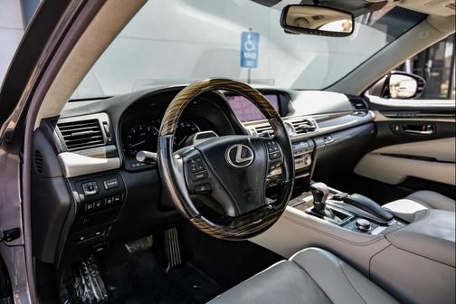 Gray 2015 Lexus LS 460 L