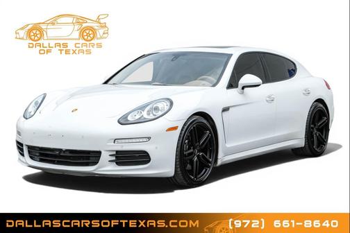 White 2014 Porsche Panamera 4