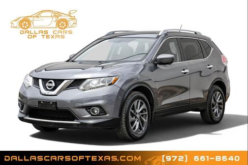 Gun Metallic 2016 Nissan Rogue SL