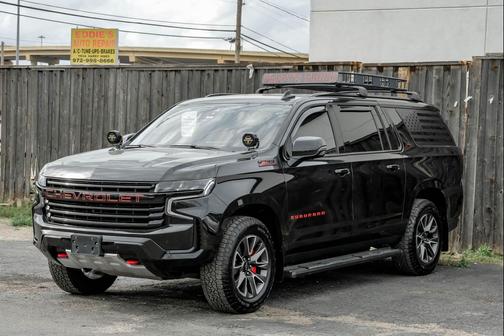 Black 2021 Chevrolet Suburban 4WD Z71