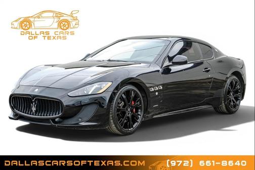 Black 2014 Maserati GranTurismo Sport
