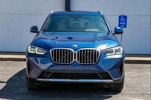 Blue 2023 BMW X3 xDrive30i