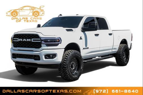 Bright White Clearcoat 2024 RAM 2500 Big Horn Crew Cab 4x4 6'4' Box