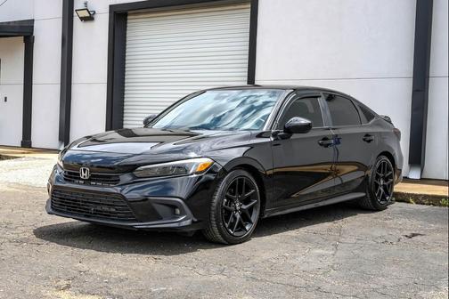 Crystal Black Pearl 2022 Honda Civic Sport