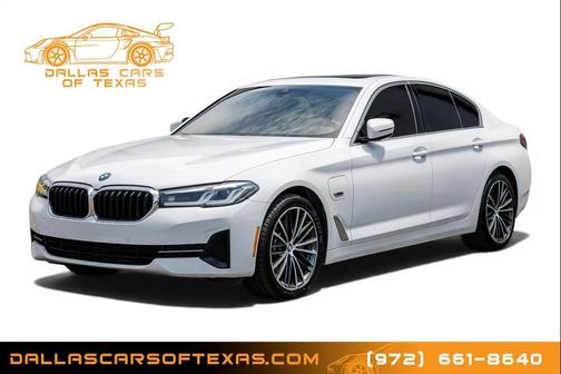 White 2023 BMW 530e Base