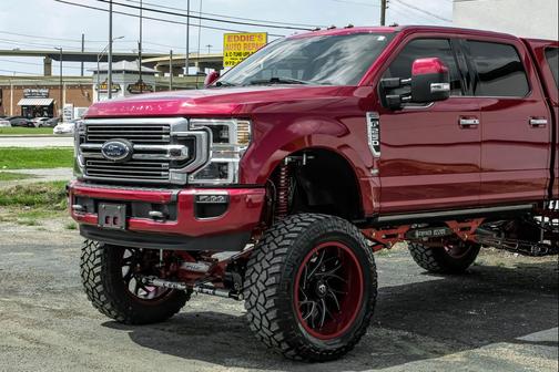 Rapid Red Metallic Tinted Clearcoat 2020 Ford F-250 Limited