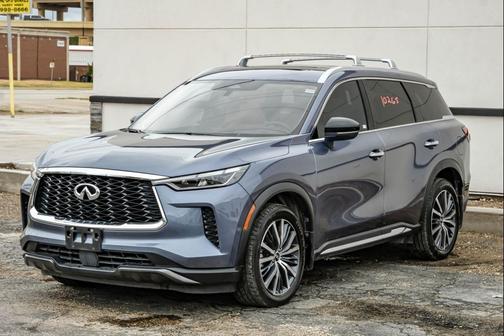Blue 2023 INFINITI QX60 SENSORY