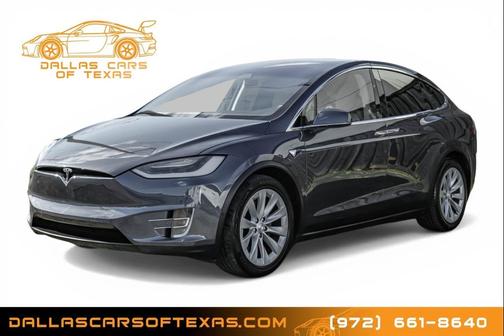 Gray 2017 Tesla Model X 90D