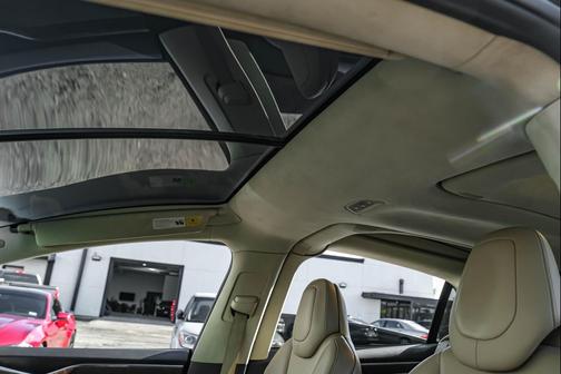 Gray 2017 Tesla Model X 90D