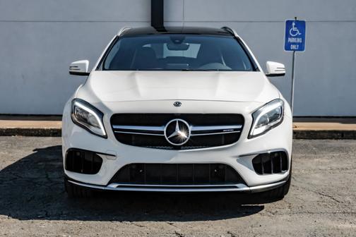 Cirrus White 2018 Mercedes-Benz AMG GLA 45 Base 4MATIC